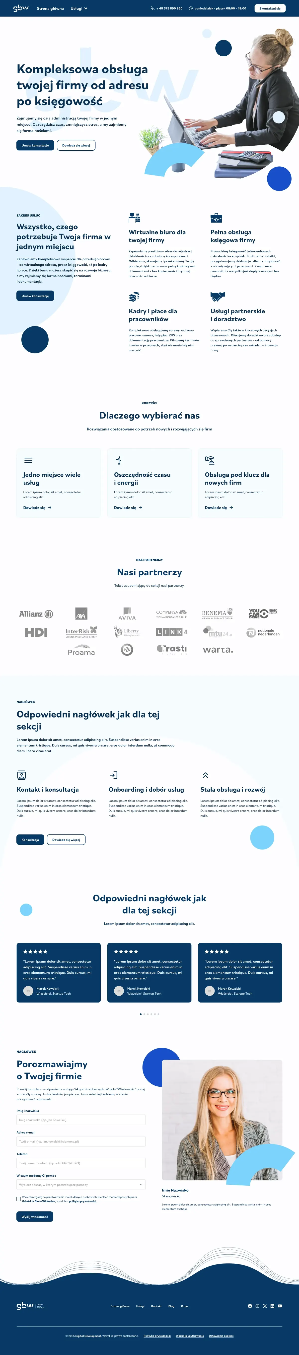 Projekt UX/UI — GBW